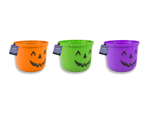 Halloween Pumpkin Bucket (Assorted) Halloween Pumpkin Bucket (Assorted)