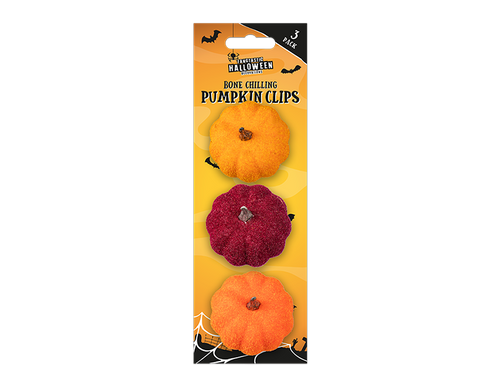 Halloween Felt Pumpkins (3 Pack) (Assorted Designs) Halloween Felt Pumpkins (3 Pack) (Assorted Designs)