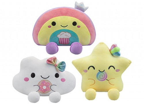 Candy Store Cloud and Rainbow Soft Toy (Assorted)