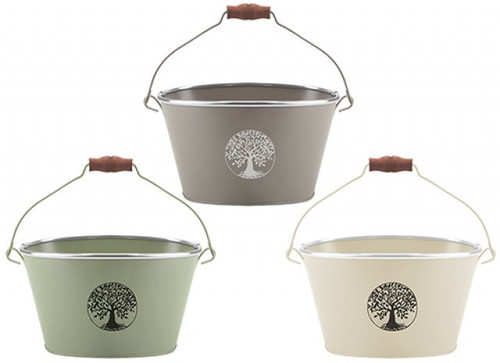Tree Of Life Oval Planter (Assorted)