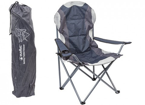 Summit Berkley Padded Relaxer High Back Chair - Slate Grey Summit Berkley Padded Relaxer High Back Chair - Slate Grey