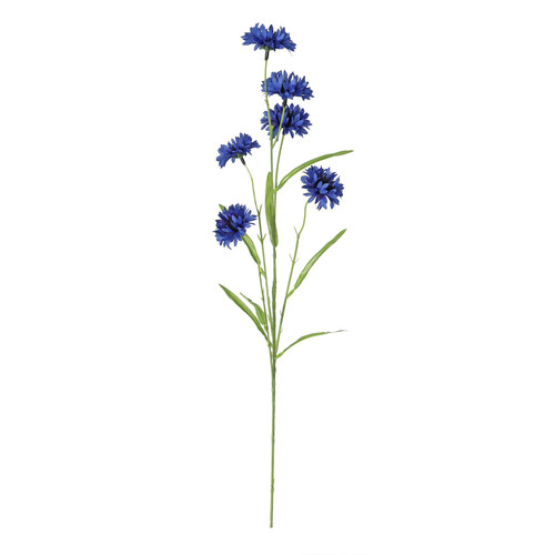 Royal Blue Wild Cornflower Spray (63cm) Royal Blue Wild Cornflower Spray (63cm)