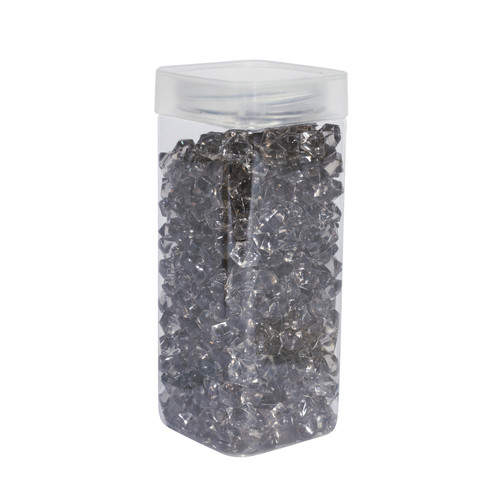 Small Light Grey Acrylic Stone in Square Jar (320gr) Small Light Grey Acrylic Stone in Square Jar (320gr)