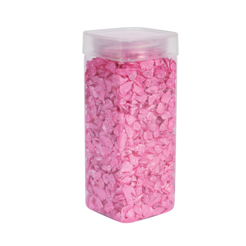 5-8mm Pearlised Fuchsia Glass Pebbles (750gr) 5-8mm Pearlised Fuchsia Glass Pebbles (750gr)