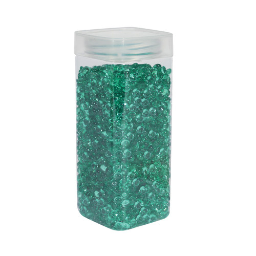 7mm Plastic Dark Green Beads (330gr) 7mm Plastic Dark Green Beads (330gr)