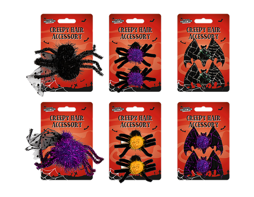 Halloween Creepy Hair Accessory (Assorted Designs) Halloween Creepy Hair Accessory (Assorted Designs)