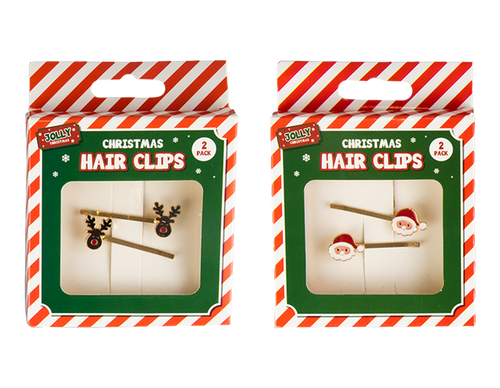 Christmas Hair Clips (Assorted) Christmas Hair Clips (Assorted)