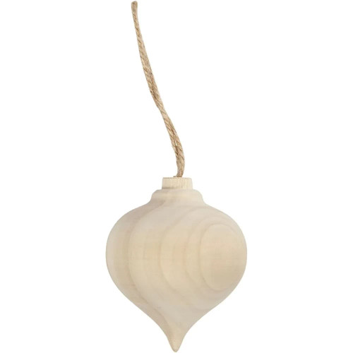 Personalisable Drop Bauble Personalisable Drop Bauble