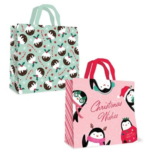 Christmas Themed Shopper Gift Bag (Assorted) Christmas Themed Shopper Gift Bag (Assorted)