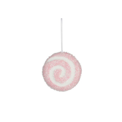 Pink Swirl Hanging Decoration (10cm) Pink Swirl Hanging Decoration (10cm)