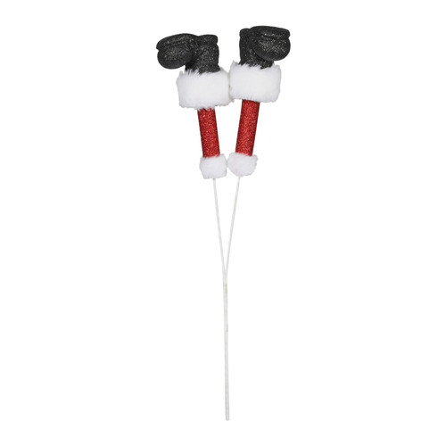 Santa Leg and Boots Pick (46cm) Santa Leg and Boots Pick (46cm)