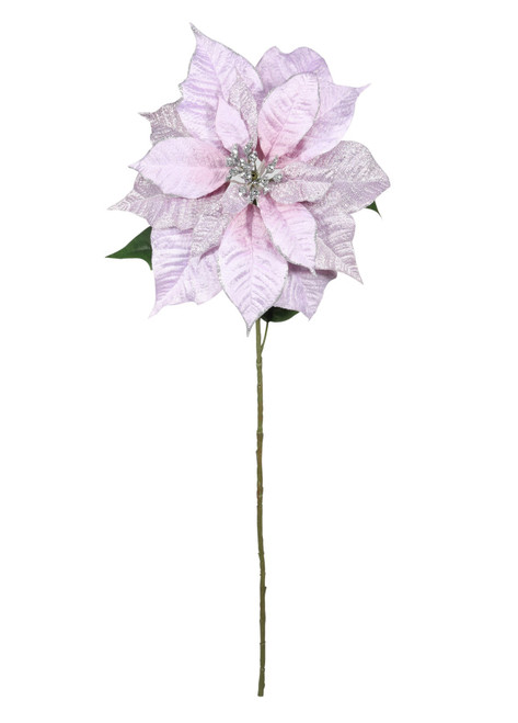 Light Purple Poinsettia Stem (71cm) Light Purple Poinsettia Stem (71cm)