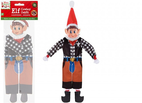 Naughty Elf Cowboy Costume Naughty Elf Cowboy Costume