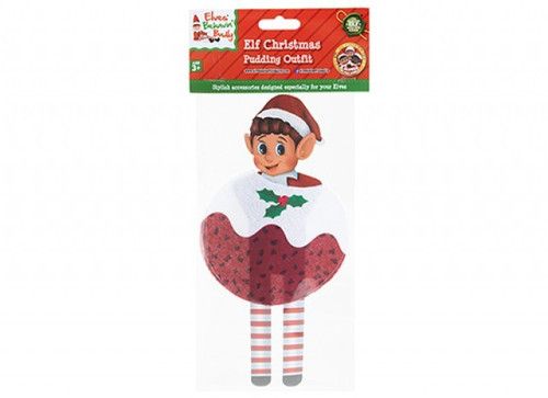 Naughty Elf Christmas Pudding Costume Naughty Elf Christmas Pudding Costume