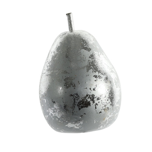 Silver Metallic Pear Hanging Decoration Silver Metallic Pear Hanging Decoration