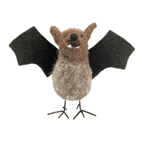 Felt Bat Hanging Decoration (10cm) Felt Bat Hanging Decoration (10cm)
