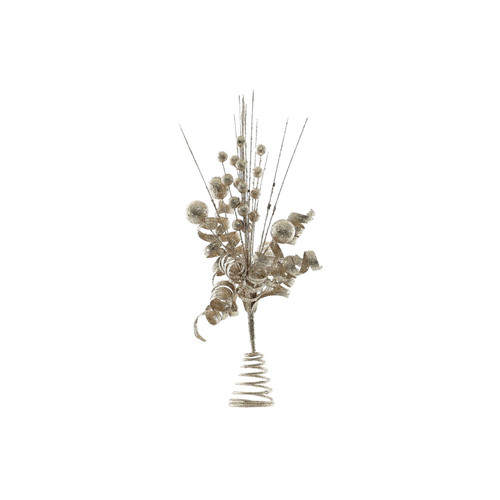 Glitter Ribbon Explosion Tree Topper - Gold (40cm) Glitter Ribbon Explosion Tree Topper - Gold (40cm)