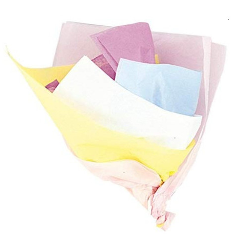 Assorted Pastel Colour Tissue paper sheets pk 10 Assorted Pastel Colour Tissue paper sheets pk 10