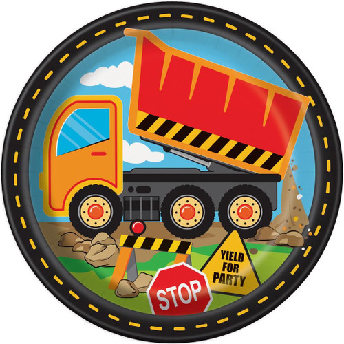 Construction Paper Plates (Pack of 8) (Assorted Designs) Construction Paper Plates (Pack of 8) (Assorted Designs)