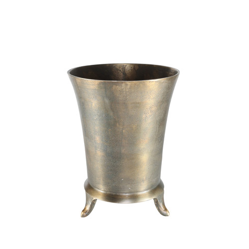 Antique Gold Poseidon Planter (31.5 x 24cm) Antique Gold Poseidon Planter (31.5 x 24cm)