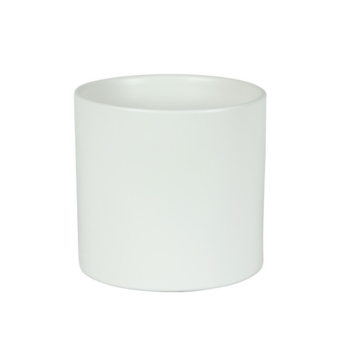 Hortus Sofia Matt White Ceramic Pot (16cm) Hortus Sofia Matt White Ceramic Pot (16cm)
