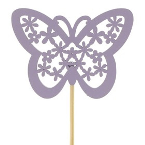 Lilac Butterfly on Stick (Pack of 25) Lilac Butterfly on Stick (Pack of 25)