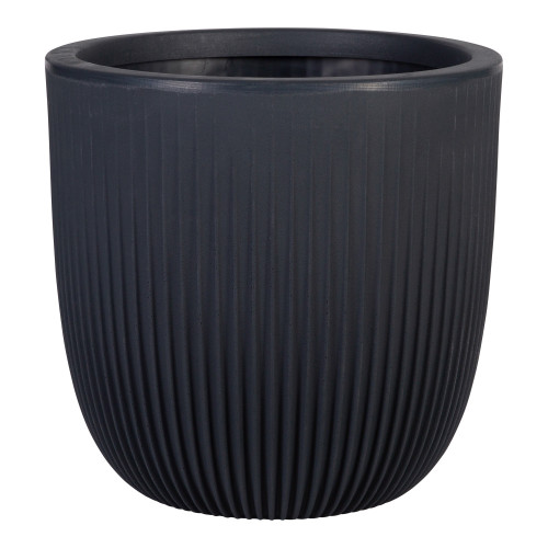 Graphite Round Pacific Planter (35cm)