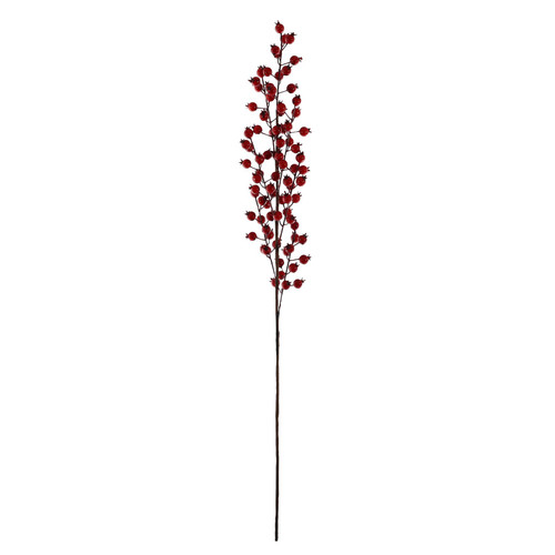 Red Mini Rose Hip Stem (86cm) Red Mini Rose Hip Stem (86cm)
