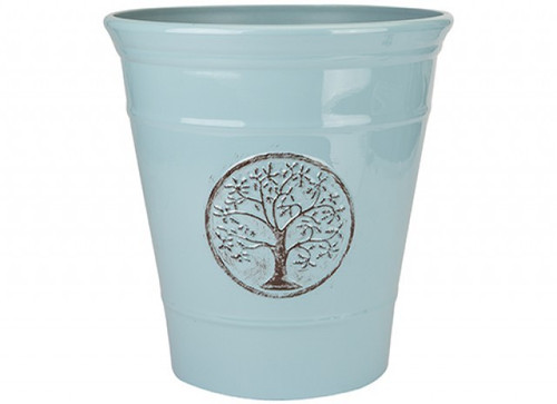 Powder Blue Deluxe Plastic Planter (30cm) Powder Blue Deluxe Plastic Planter (30cm)