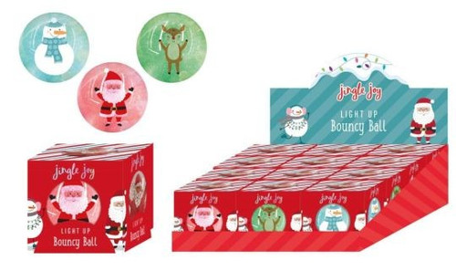 Christmas Light-Up Bouncy Ball Christmas Light-Up Bouncy Ball