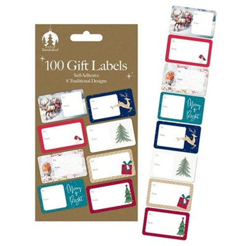 Christmas Gift Labels (Pack of 100) Christmas Gift Labels (Pack of 100)