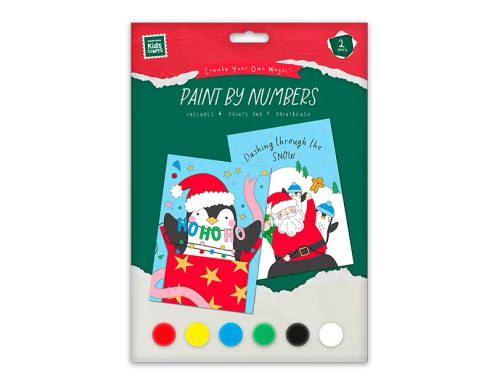 Christmas Paint by Numbers (Pack of 2)