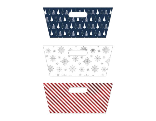 Christmas Foiled Hamper Tray (30cm) (Assorted Designs) Christmas Foiled Hamper Tray (30cm) (Assorted Designs)