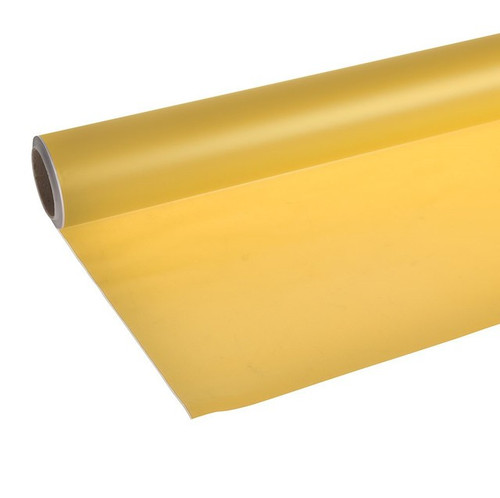Yellow Frosted Cellophane (80cm x 50m)