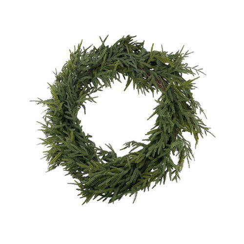 Real Touch Pine Wreath (70cm) Real Touch Pine Wreath (70cm)