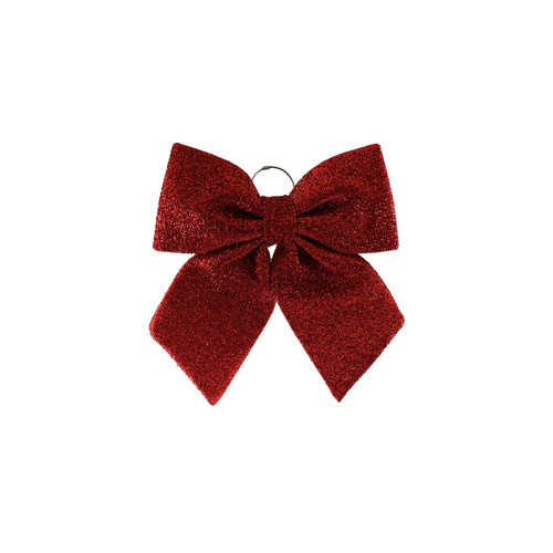 Red Metallic Bow (Dia 34cm) Red Metallic Bow (Dia 34cm)