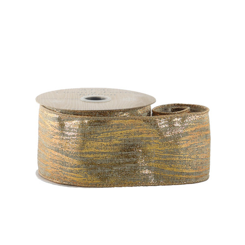 Gold Metallic Ribbon (63mm) Gold Metallic Ribbon (63mm)