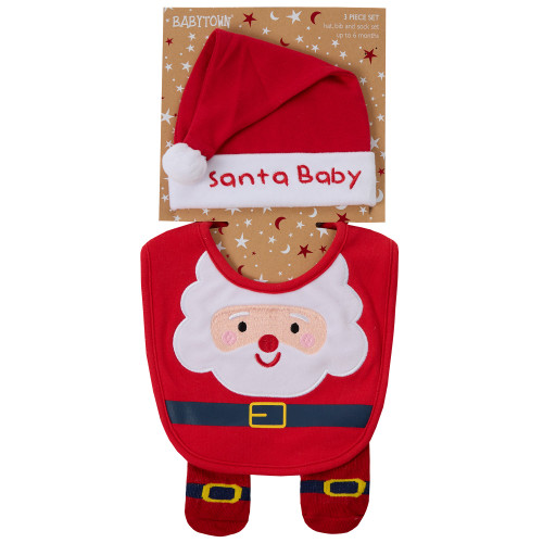 3 Piece Babies Christmas Gift Set (0-6 Month)