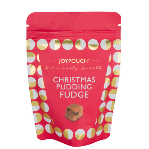 Christmas Pudding Fudge Pouch