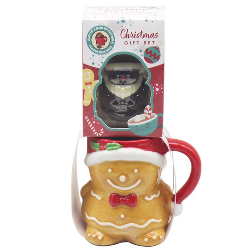Gingerbread Man Chocolate Bomb
