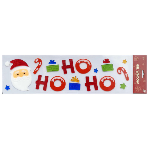 Red Ho Ho Ho Santa Stickers