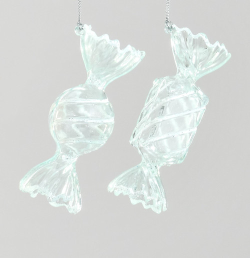 Light Green Plastic Sweet Hanging Decoration (10cm) (Assorted Designs)