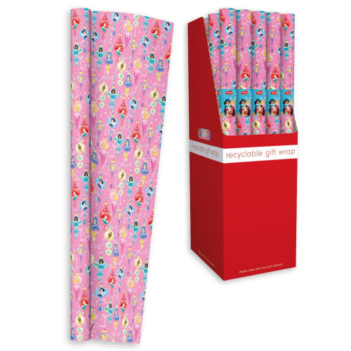 Christmas Wrapping Paper Disney Princess (50.2x69cm)