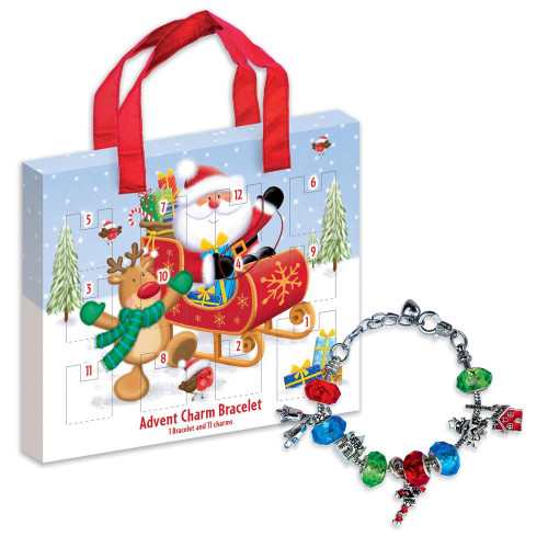 Christmas Advent Charm Bracelet