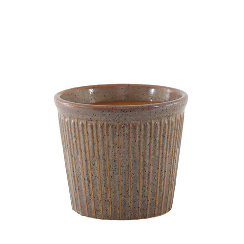 Brown Hortus Linea Pot (14 x 13cm)