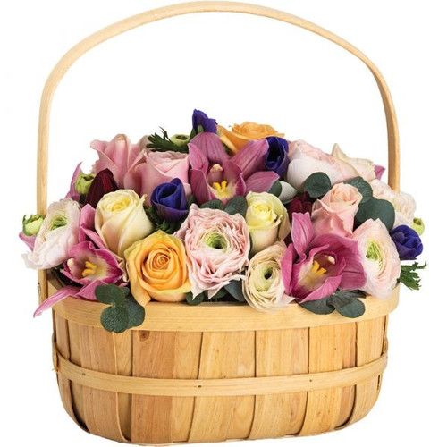 Loving Embrace Oval Basket