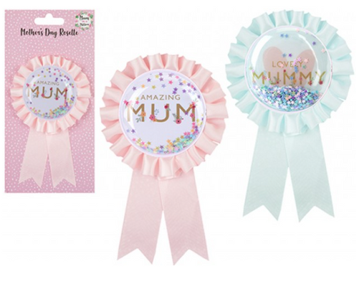 Mothers Day Rosette 2 Asst (Assorted Designs)