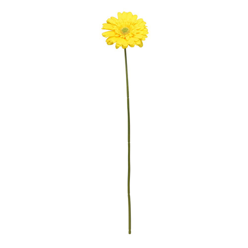 Yellow Gerbera Stem (72cm)