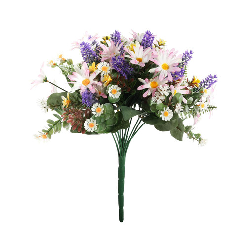 Pembroke White/Pink Wild Daisy Bush (x12 Stems)