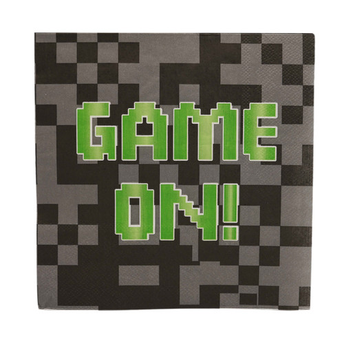 Game On Party Paper Napkins